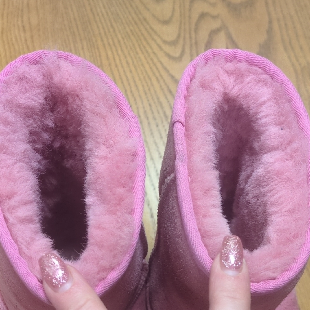 UGG Pink Ankle Booties - Picture 5 of 8
